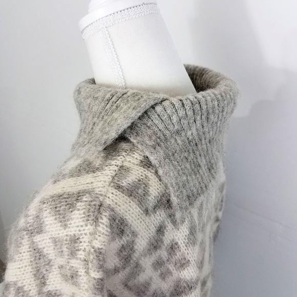 Hilda Ltd. Vintage Icelandic Wool Gray Sweater - Picture 3 of 6